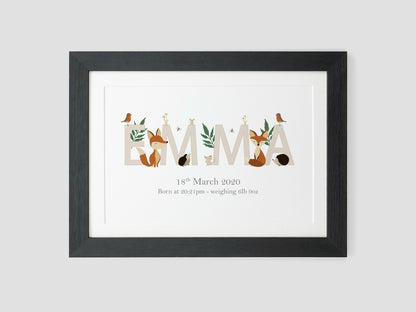 Woodland Nursery Gift