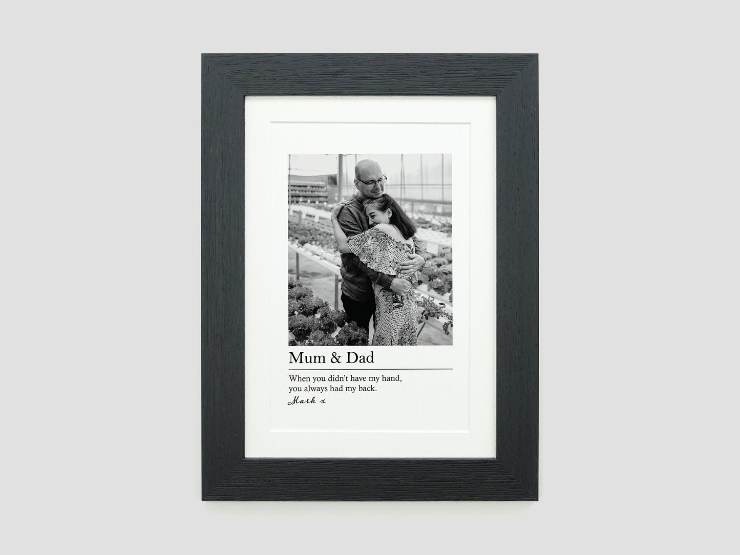 Photo gift for dad
