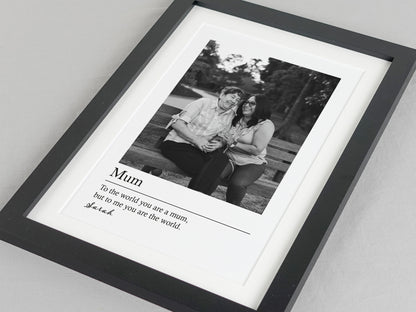 Photo gift for mum