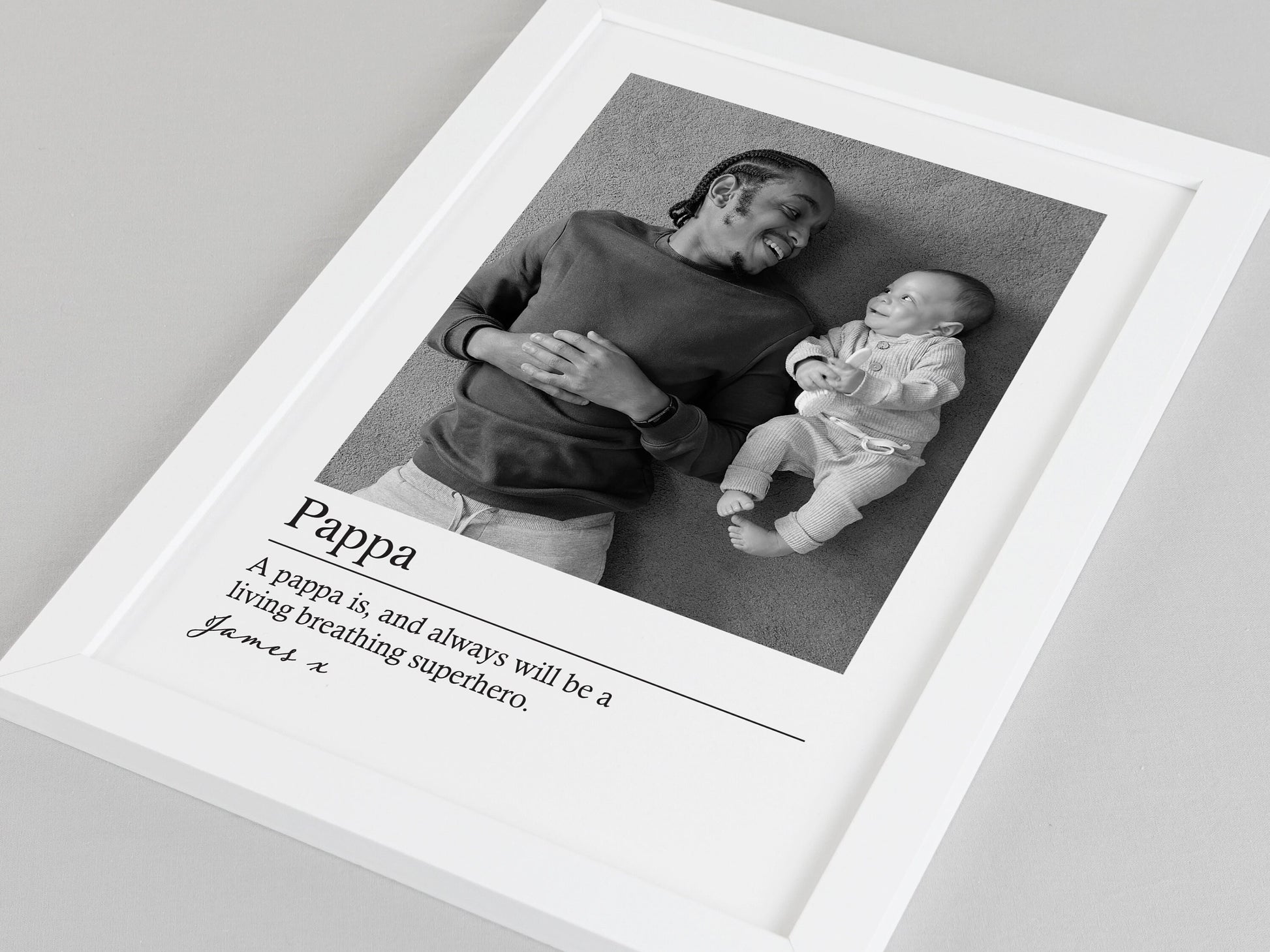 Photo gift for dad