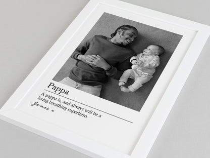 Photo gift for dad