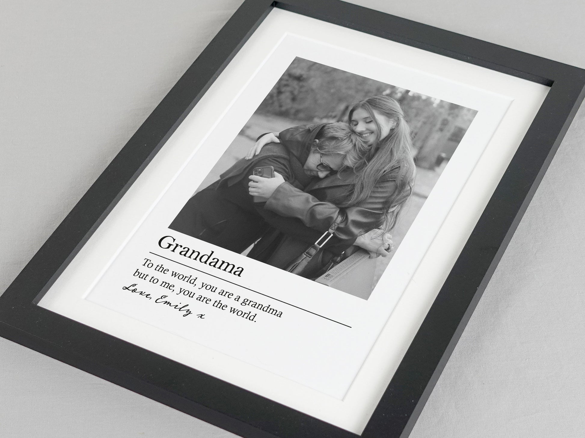 Photo gift for grandparent
