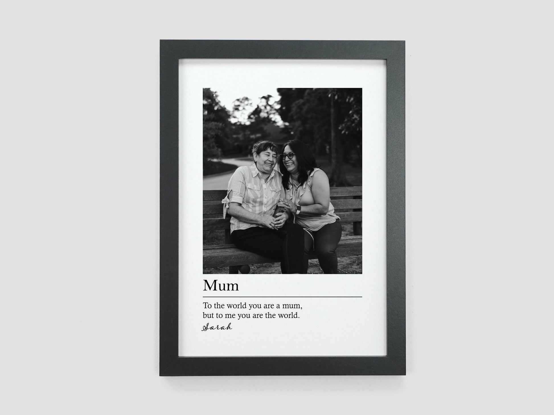 Photo gift for mum