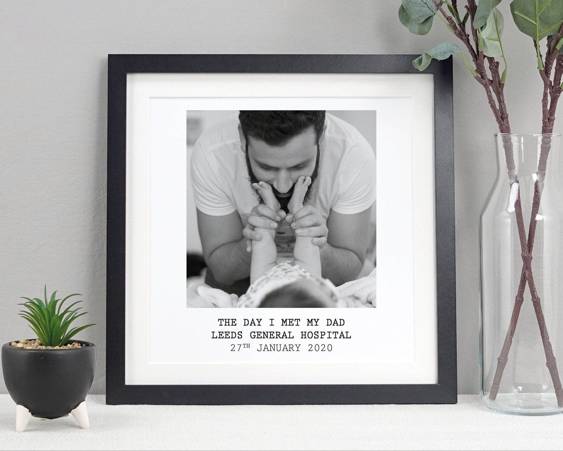 Gift for dad personalised with your own photo