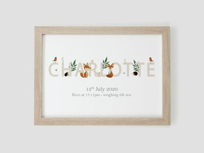 Woodland Nursery Gift