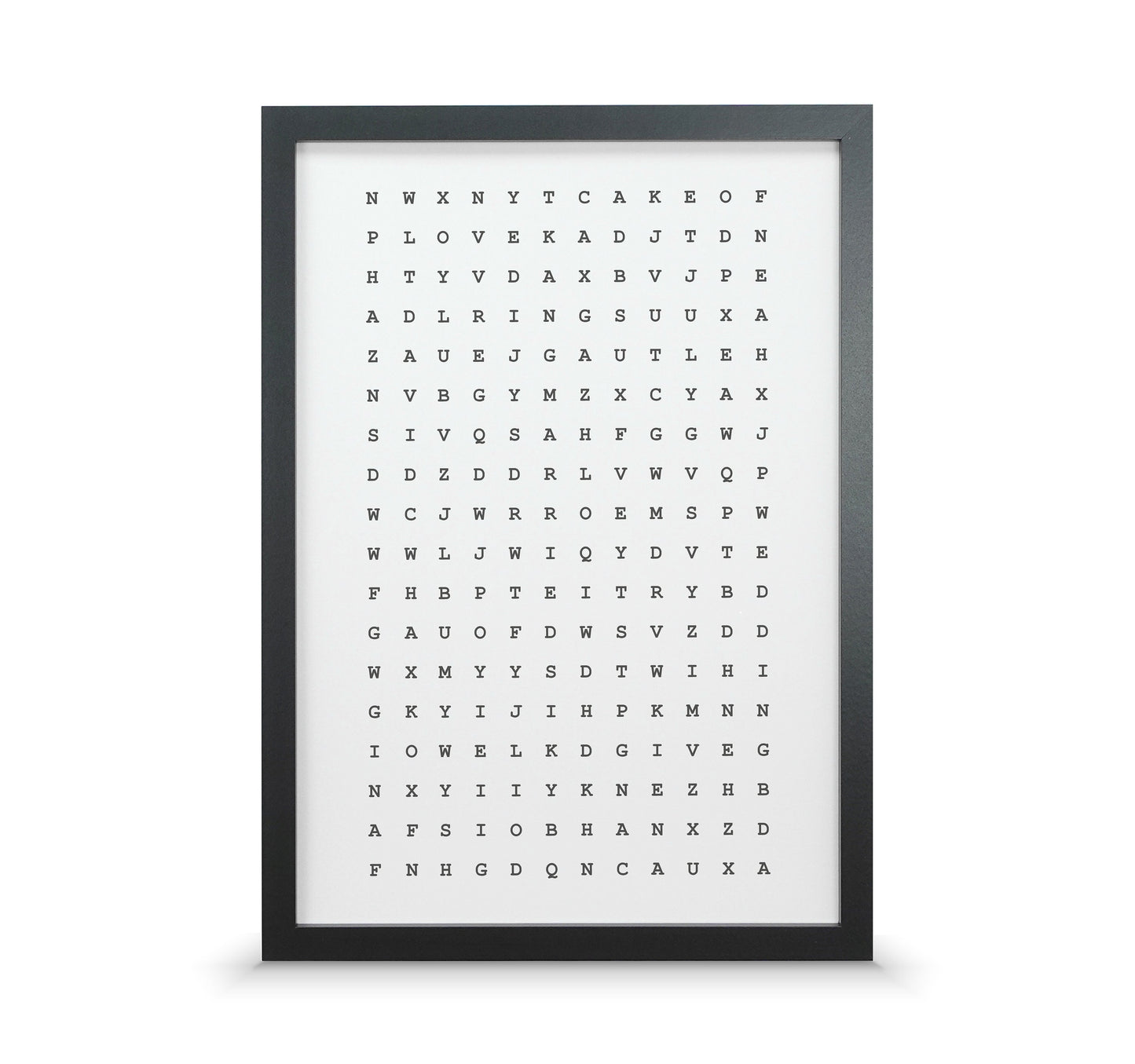 Personalised Word Search Print