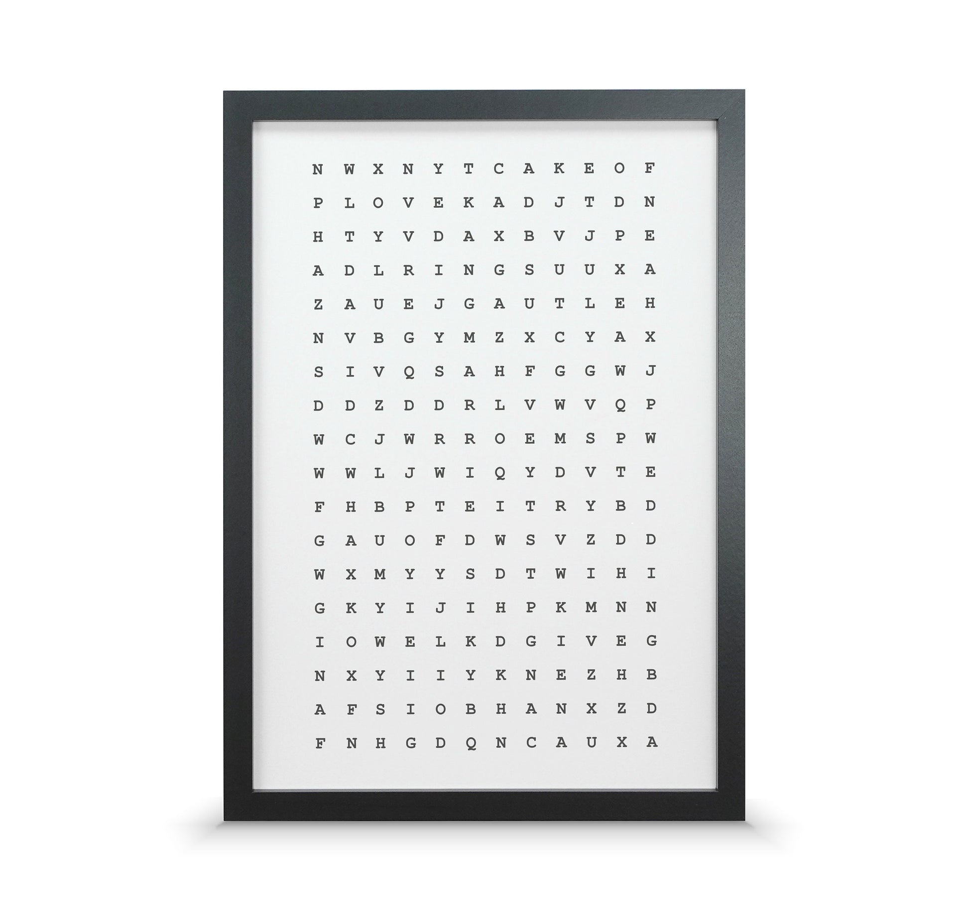 Personalised Word Search Print