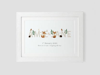 Woodland Nursery Gift