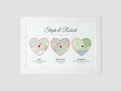 Met Engaged Married Wedding Gift