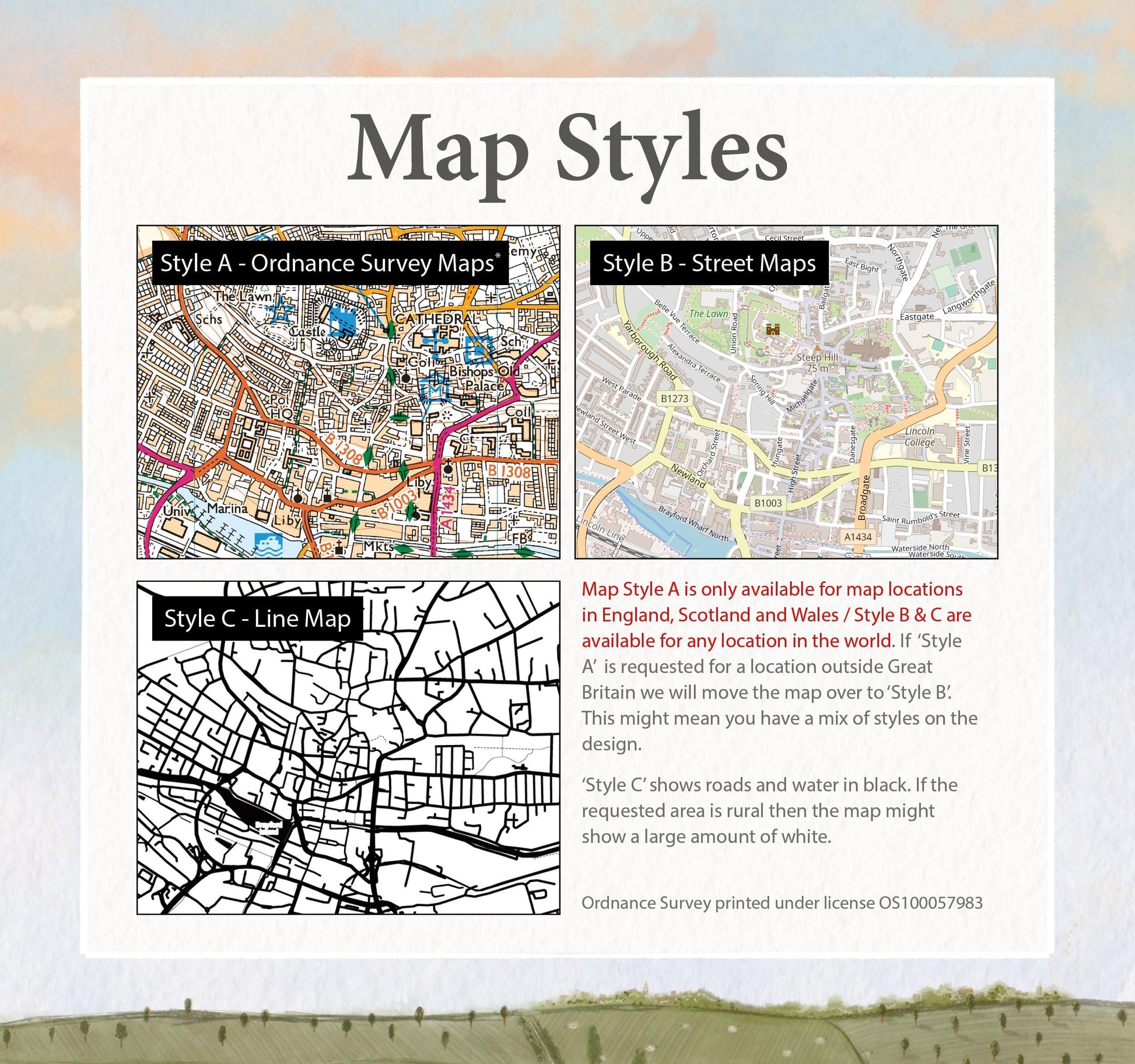 Special Place Map Print