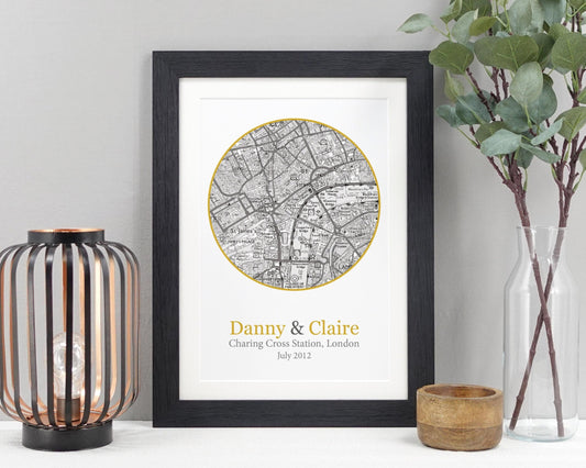 Special Location Map Print **ANY LOCATION** VA120