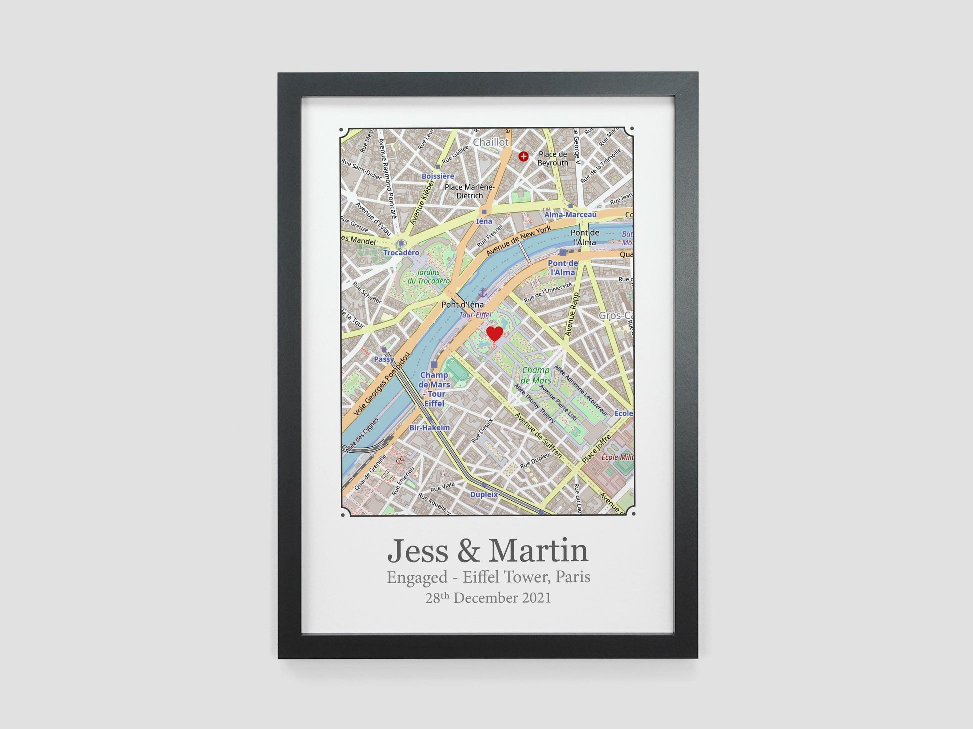 Special Place Map Print