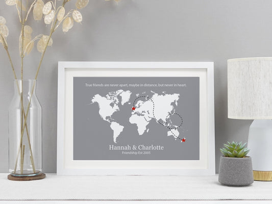 Personalised Friend Leaving Present