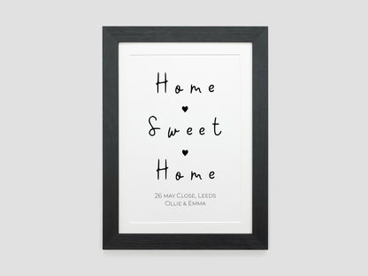 Home Sweet Home Print