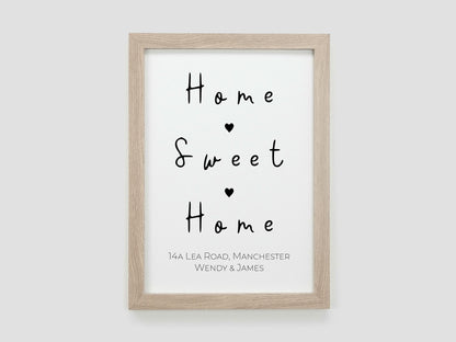 Home Sweet Home Print