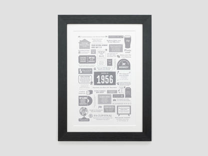 Personalised 70th Birthday Gift