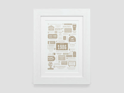 Personalised 40th Birthday Gift