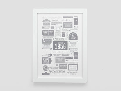 Personalised 70th Birthday Gift