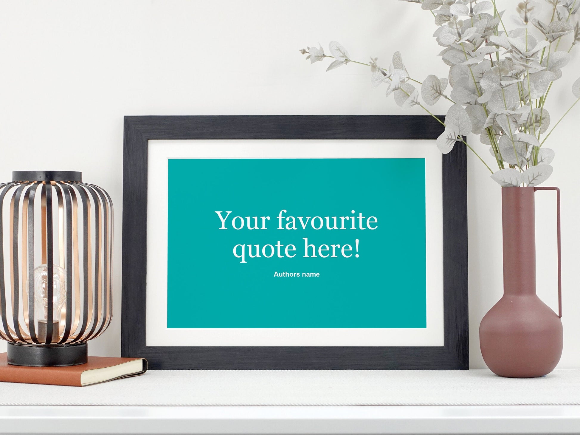 Personalised coloured quote print | 'your text here' print | Custom word poster | Home décor wall art | Song lyrics | Your own print VA030