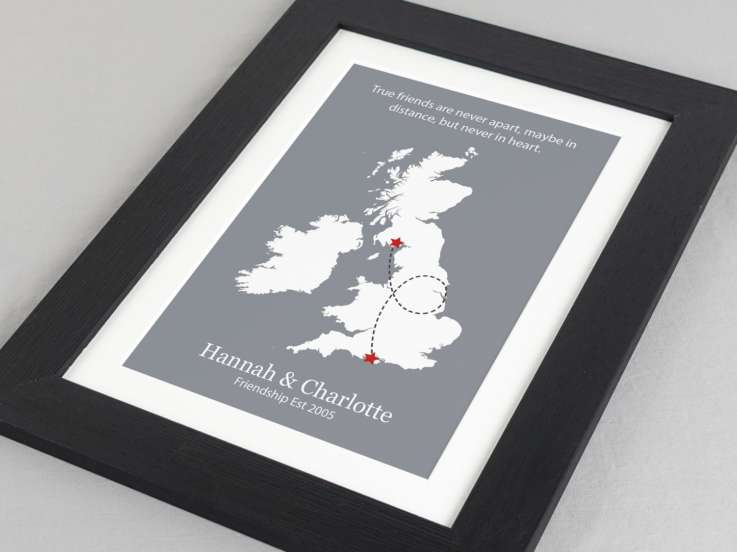 Personalised Friends leaving gift | leaving present | Moving away gift | Moving home present | new home gift **CHOICE OF COLOUR** VA025