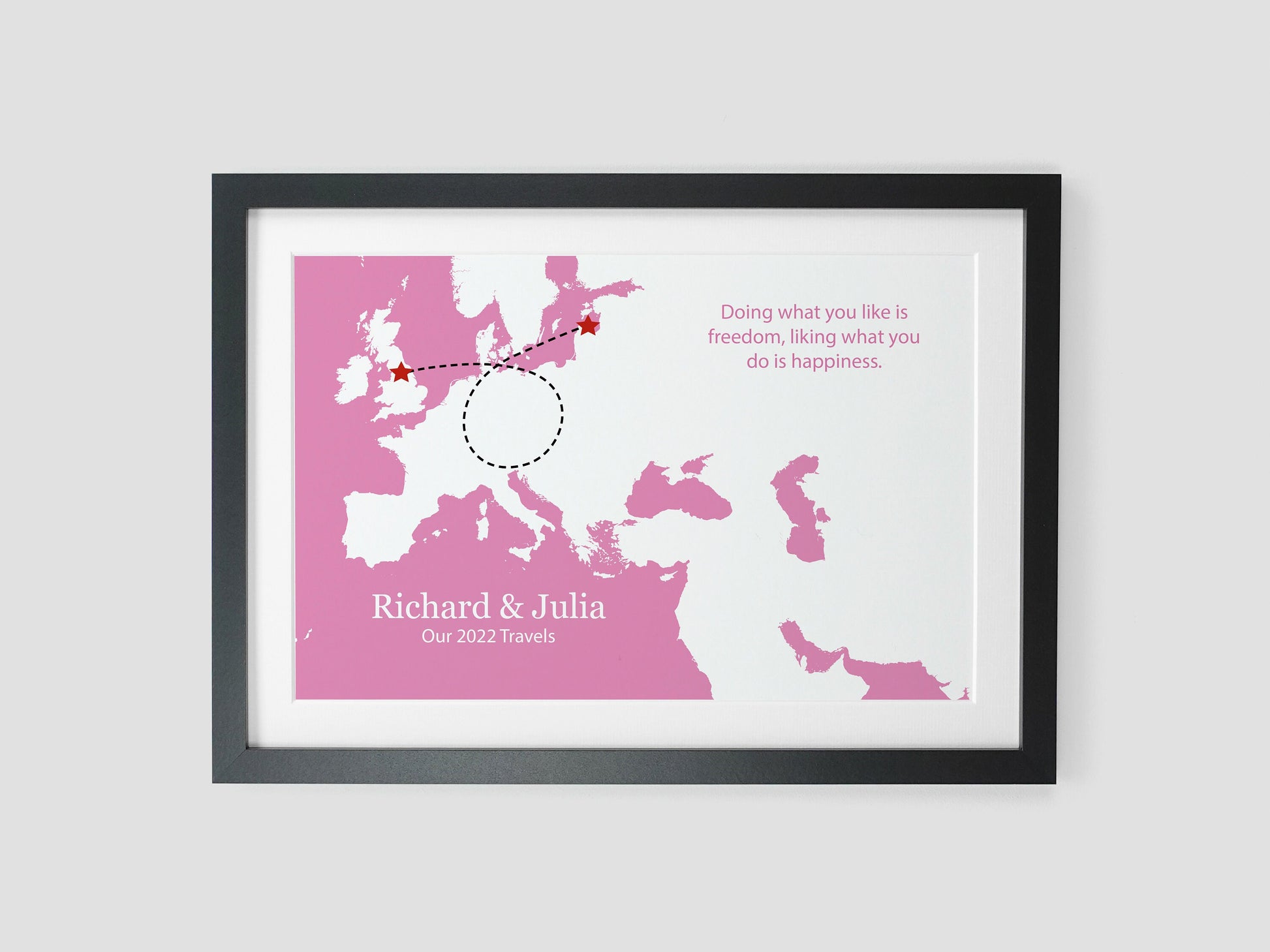 Friend Leaving Present | Personalised Moving Away Poster | Friends Abroad Gift Print | Leaving Gift | New Life Oversea *COLOUR CHOICE* VA115