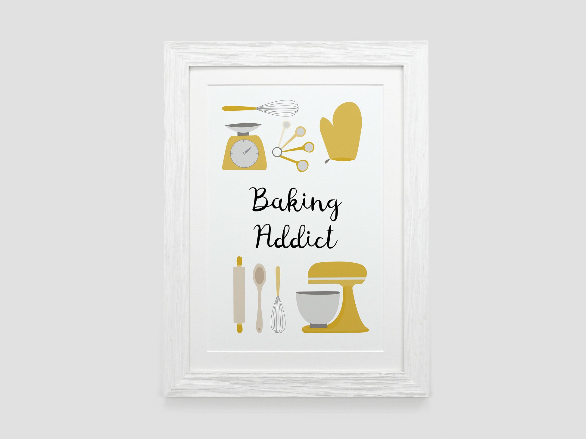Baking Poster Print | Personalised Kitchen Décor | Gift for Baker | Present for Mum | Gift for aunty | Star Baker | GBBO Fan VA183