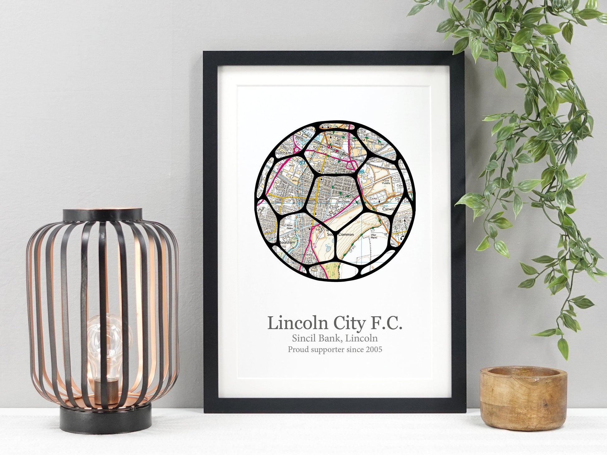 Football Stadium Map Print | Gift for Football Fan | Dad Gift | Son Present | Father's Day | Gift for Him | Football Gift Idea VA112