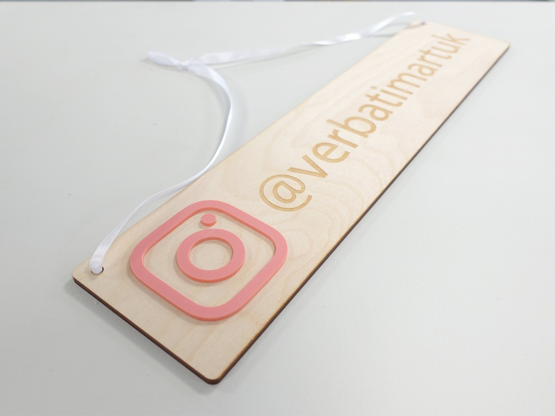 Social media sign | Wooden Instagram sign | Twitter Facebook | Coffee shop social media sign | Wood craft fair sign | Wall sign VA026