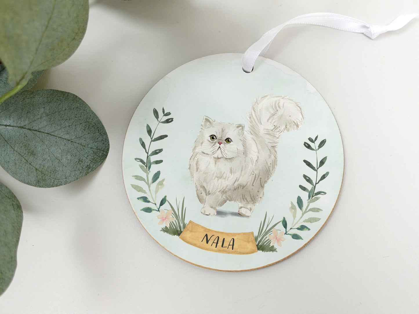 Gift for cat owner | Pet portrait cat present | British Shorthair Bengal Siamese Maine Coon Persian Ragdoll Russian Blue Gift VA020