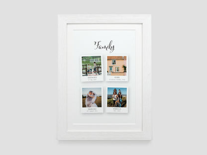 Family photo gift | Memories keepsake present | Couples Print Gift | Valentines gift for husband wife | Met Engaged Married Photo Gift VA064