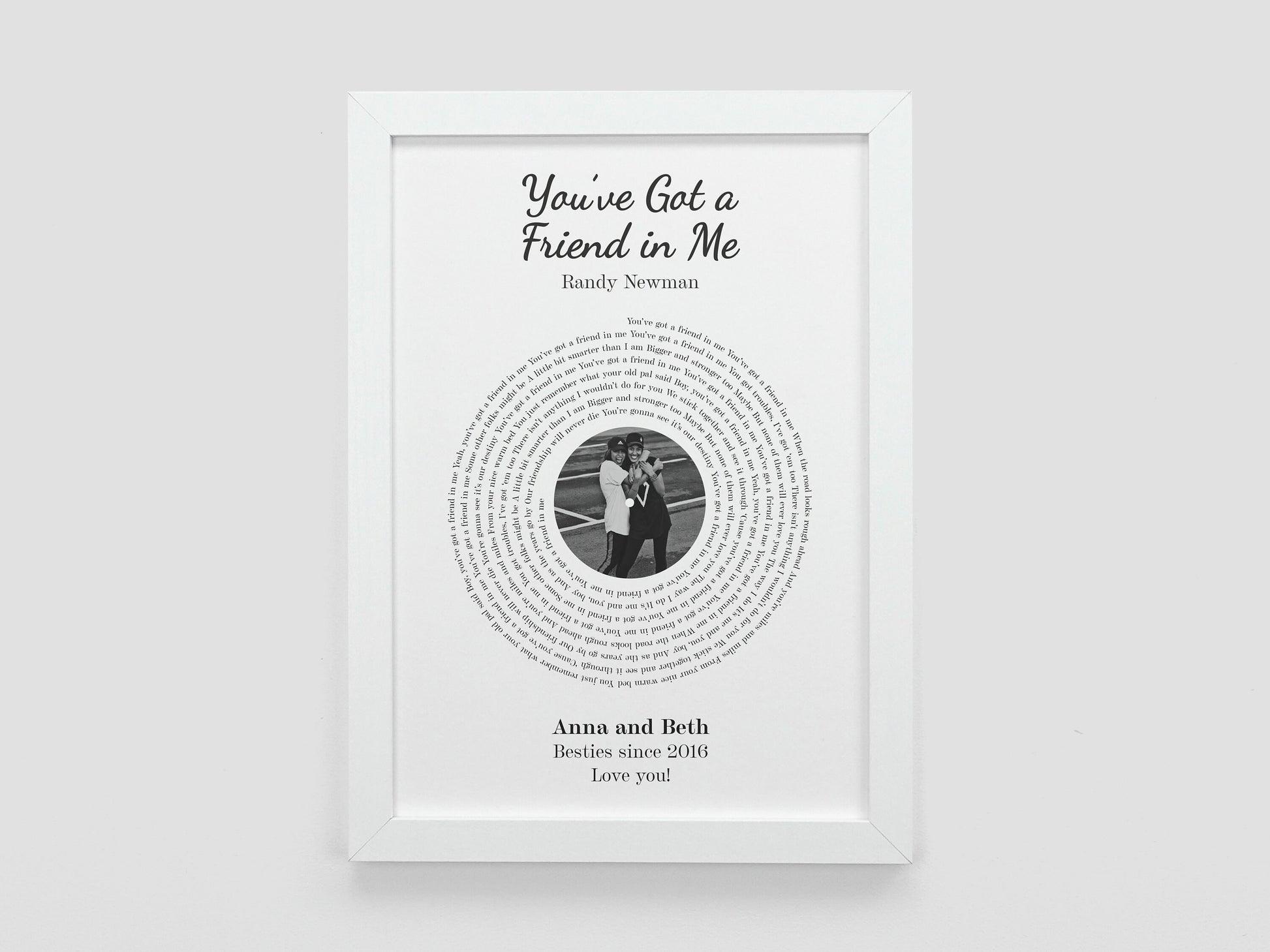 Song Lyrics Gift | Personalised Valentines day Gift for him her | Anniversary present | Vinyl Record Print Wife Husband | Friend gift VA068
